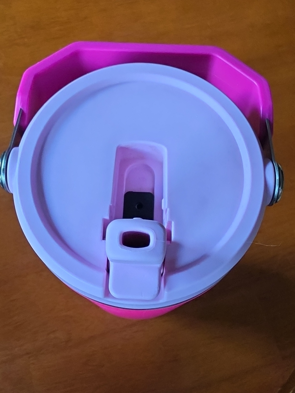 USED Stanley 40 oz Iceflow 2.0 Flipstraw Tumbler - Violet Blossom - Picture 4 of 8